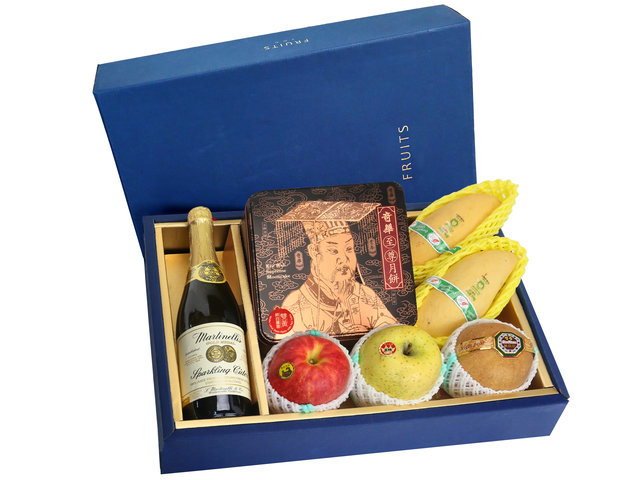 Fruit Basket - Mid Autumn KeeWah Moon Cake Fruits Gift Box B13 - 0FB0707A9 Photo