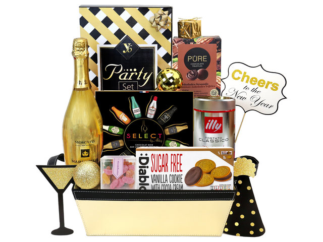 Happy New Year Gift - Happy new year gift hamper A2 - HR1207A2 Photo