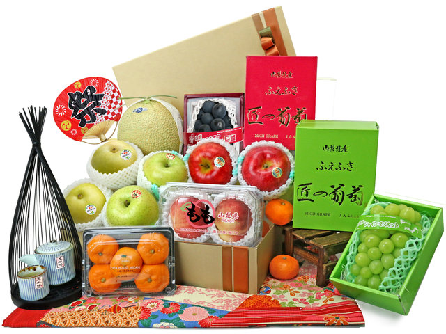 Mid-Autumn Gift Hamper - Mid Autumn Deluxe Japanese Fruit Hamper FH116 - L76607912 Photo